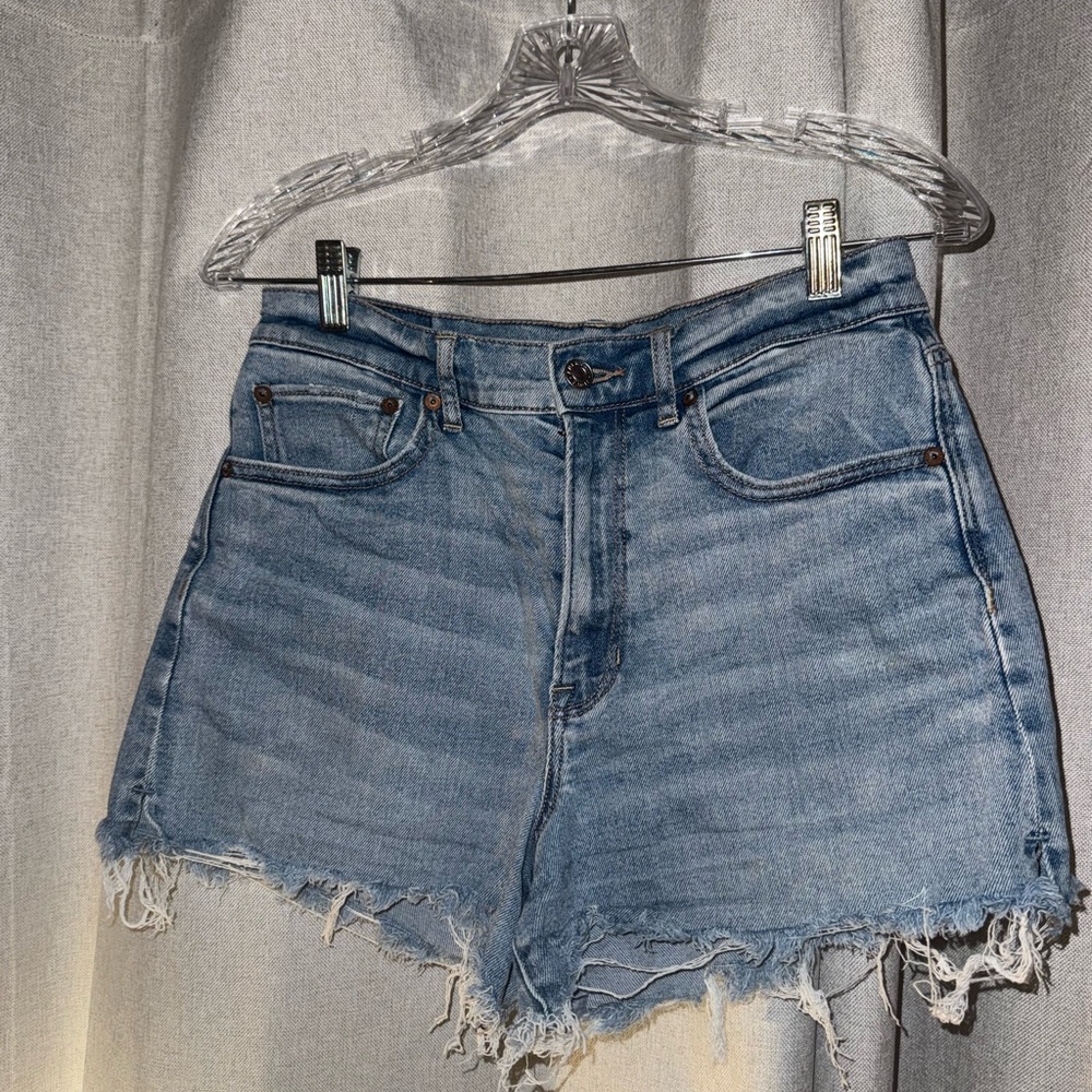 American Eagle Outfitters Light Blue Jean Shorts